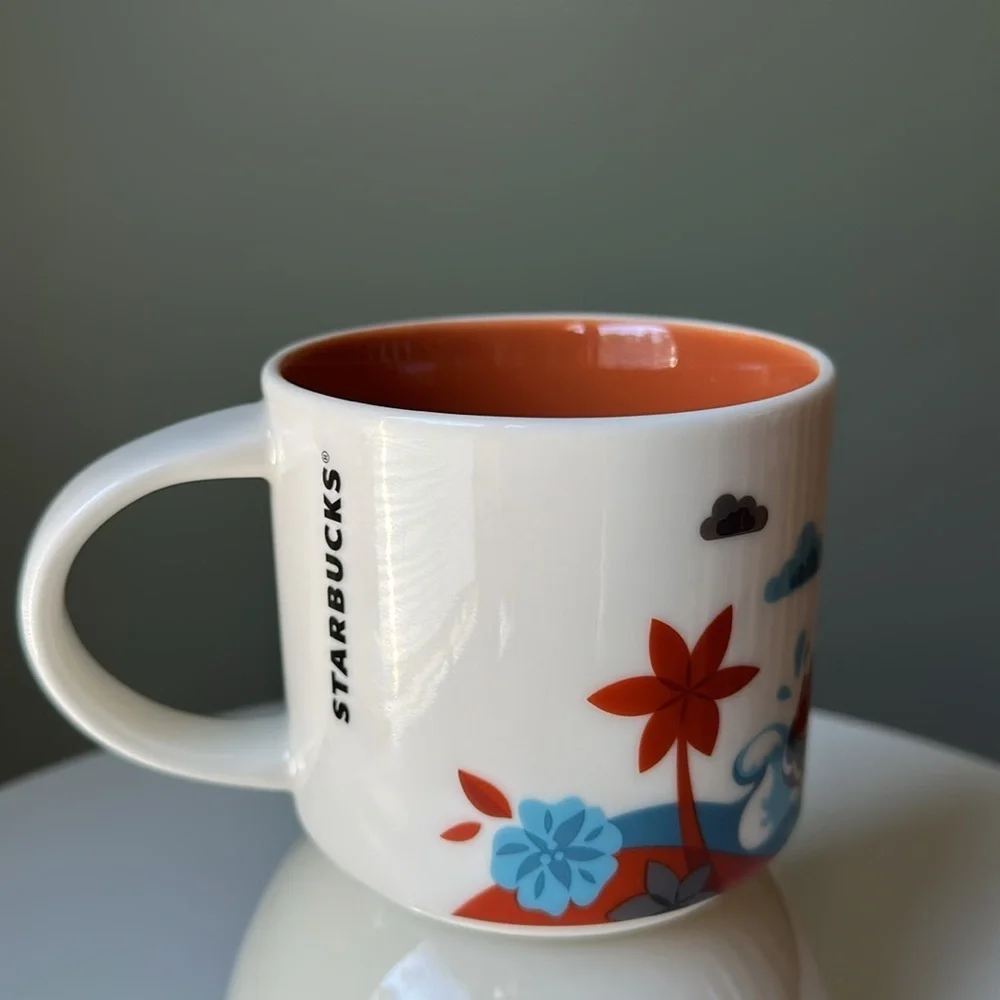 Disney Parks X Starbucks Animal Kingdom Coffee Mug Tea You Are Here NWOB No Box